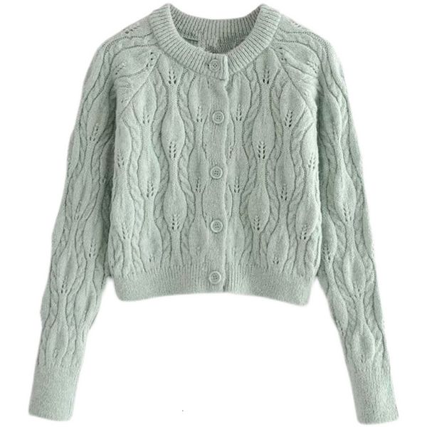 women's knits & tees girly style round neck long-sleeved twist cut short knit cardigan wild loose solid color single-breasted swea, White
women's knits & tees girly style round neck long-sleeved twist cut short knit cardigan wild loose solid color single-breasted swea, White