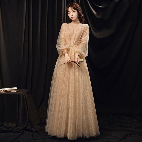 elegant o-neck long evening dresses backless a-line formal party dress sleeve lace up prom gown vestido de festa ethnic clothing, Red
elegant o-neck long evening dresses backless a-line formal party dress sleeve lace up prom gown vestido de festa ethnic clothing, Red
