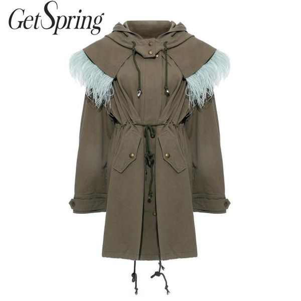 women's jackets getspring women jacket detachable ostrich hair hooded coat drawstring loose long womens coats with warm lining winter 2, Black;brown
women's jackets getspring women jacket detachable ostrich hair hooded coat drawstring loose long womens coats with warm lining winter 2, Black;brown