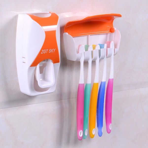 toothbrush holders automatic toothpaste extruder set wall holder shelf creative lazy
toothbrush holders automatic toothpaste extruder set wall holder shelf creative lazy