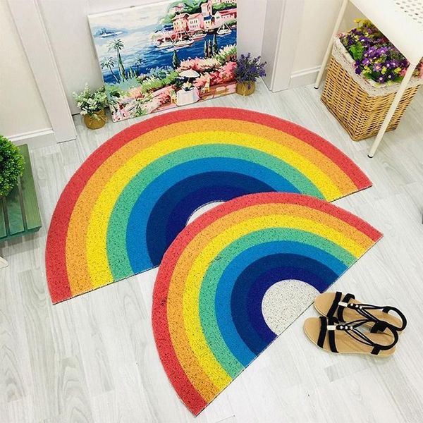 carpets 1pc home rainbow doormat semicircle floor mat bathroom door entrance non-slip mats cartoon color rug dustproof waterproof carpet
carpets 1pc home rainbow doormat semicircle floor mat bathroom door entrance non-slip mats cartoon color rug dustproof waterproof carpet