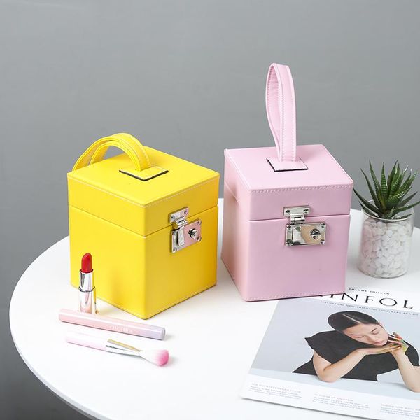 cosmetic bags & cases makeup bag multi-functional portable purse box toiletry case storage pouch accessoires handle travel tag
cosmetic bags & cases makeup bag multi-functional portable purse box toiletry case storage pouch accessoires handle travel tag
