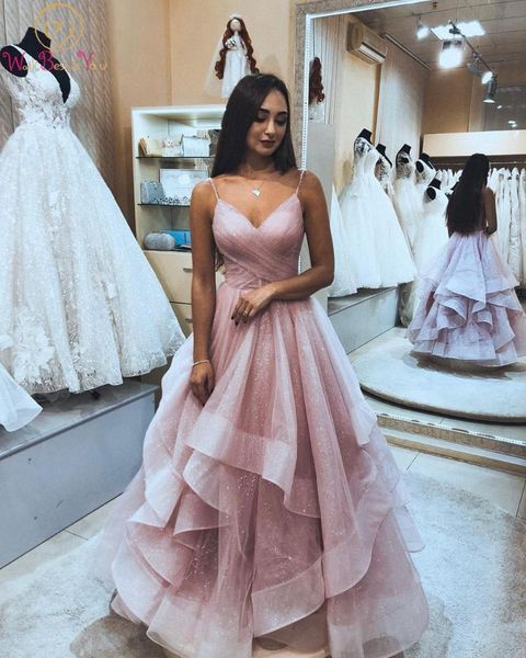 party dresses pink ruffles sequined prom 2021 v-neck spaghetti straps elegant formal long evening gowns vestido de festa, White;black
party dresses pink ruffles sequined prom 2021 v-neck spaghetti straps elegant formal long evening gowns vestido de festa, White;black