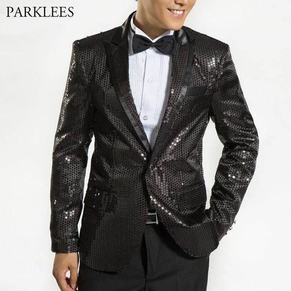 men's suits & blazers mens black sequin glitter jackets nightclub prom embellished dress suit blazer men stage party singer dj costumes, White;black
men's suits & blazers mens black sequin glitter jackets nightclub prom embellished dress suit blazer men stage party singer dj costumes, White;black