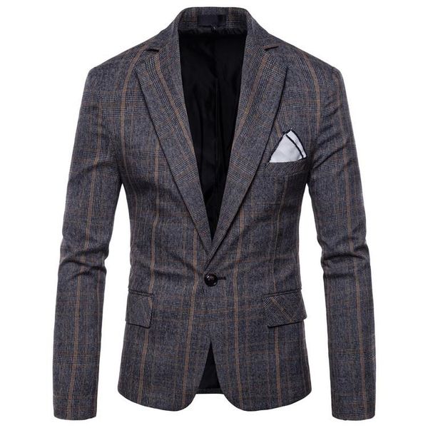 men's suits & blazers 2021 fashion casual men blazer cotton slim fit korea style suit male jacket plaid stripe high quality, White;black
men's suits & blazers 2021 fashion casual men blazer cotton slim fit korea style suit male jacket plaid stripe high quality, White;black