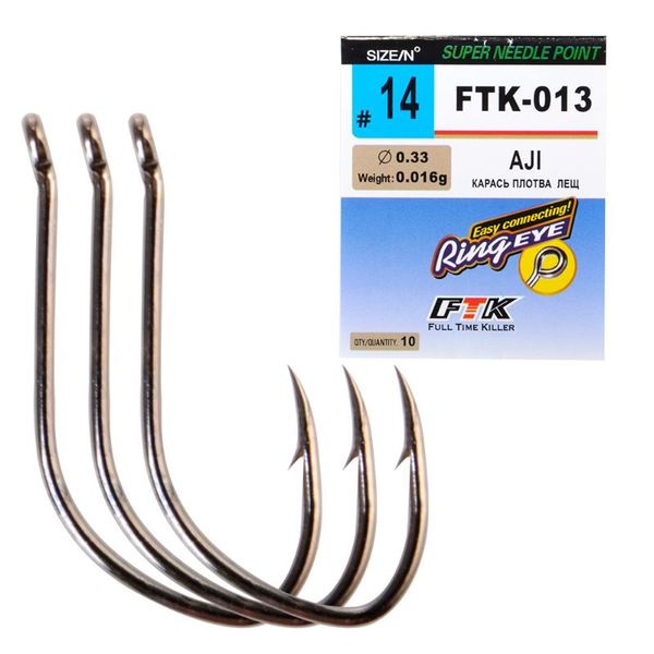 fishing hooks set high carbon steel 7-10 pcs / lot size2-14# 1-5pack japan jip barbed ring eye aji for tackle
fishing hooks set high carbon steel 7-10 pcs / lot size2-14# 1-5pack japan jip barbed ring eye aji for tackle