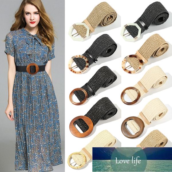 vintage bohemian braided wide belt round wooden bamboo buckle summer solid female elastic pp straw waist belt for dress jeans factory price, Black;brown
vintage bohemian braided wide belt round wooden bamboo buckle summer solid female elastic pp straw waist belt for dress jeans factory price, Black;brown