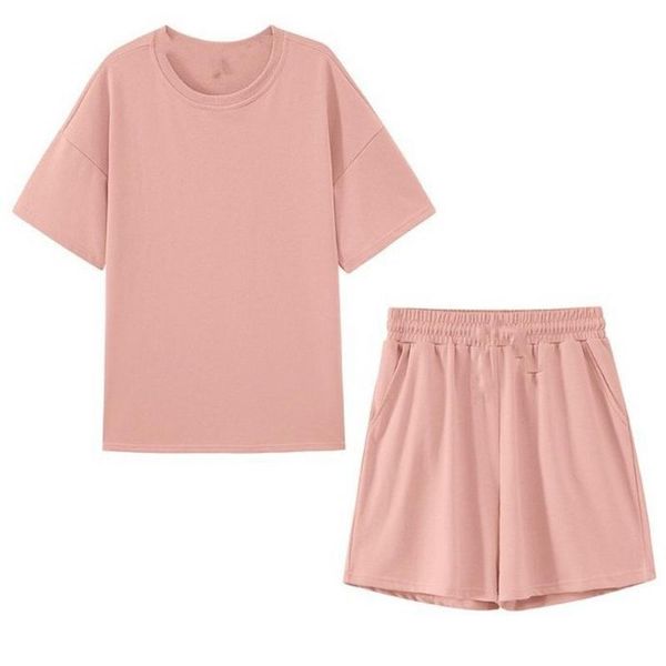 candy color casual women's two piece set summer o neck elastic high waist tracksuit female 2021 loose ladies clothing tracksuits, Gray
candy color casual women's two piece set summer o neck elastic high waist tracksuit female 2021 loose ladies clothing tracksuits, Gray