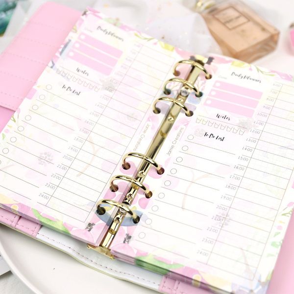 a5 a6 notebook index divider for daily planner 40 sheets notepads paper colorful card papers 6 holes, Purple;pink
a5 a6 notebook index divider for daily planner 40 sheets notepads paper colorful card papers 6 holes, Purple;pink