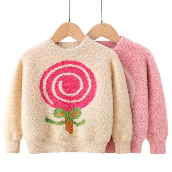pullover 2021 winter children's clothing sweater toddler girl lollipop print long-sleeved fluffy girls warm, Blue
pullover 2021 winter children's clothing sweater toddler girl lollipop print long-sleeved fluffy girls warm, Blue