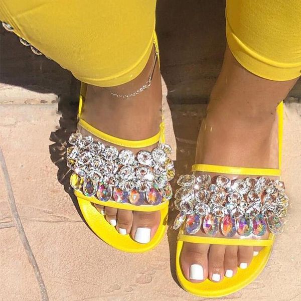 slippers fashion crystal women bling flat casual ladies jelly shoes rhinestone beach summer glitter female transparent slides, Black
slippers fashion crystal women bling flat casual ladies jelly shoes rhinestone beach summer glitter female transparent slides, Black
