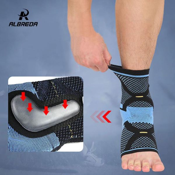 ankle support albreda sports pads elastic brace guard foot basketball football badminton anti sprained ankles protect, Blue;black
ankle support albreda sports pads elastic brace guard foot basketball football badminton anti sprained ankles protect, Blue;black