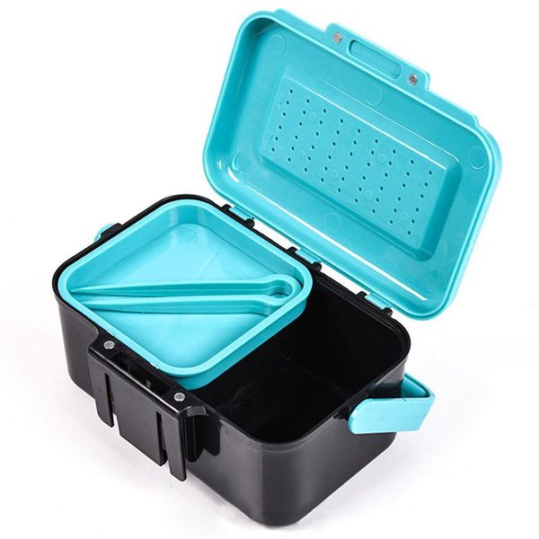 portable waist hanging bait bbox storage live small box with clip fishing tackle accessories
portable waist hanging bait bbox storage live small box with clip fishing tackle accessories