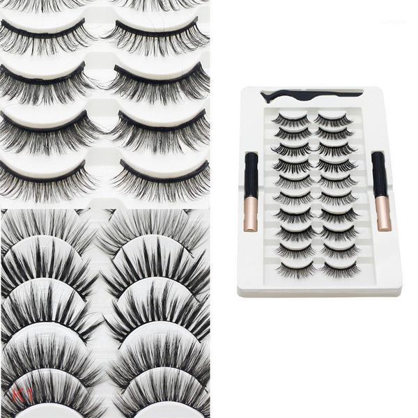 mink magnetic eyelashes set 10 pairs eyeliner with tweezer kit natural makeup eyelash extension glue cosmetics false1
mink magnetic eyelashes set 10 pairs eyeliner with tweezer kit natural makeup eyelash extension glue cosmetics false1
