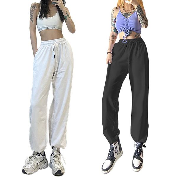 women's pants & capris women fashion high waist solid color ladies female casual for daily wear, Black;white
women's pants & capris women fashion high waist solid color ladies female casual for daily wear, Black;white