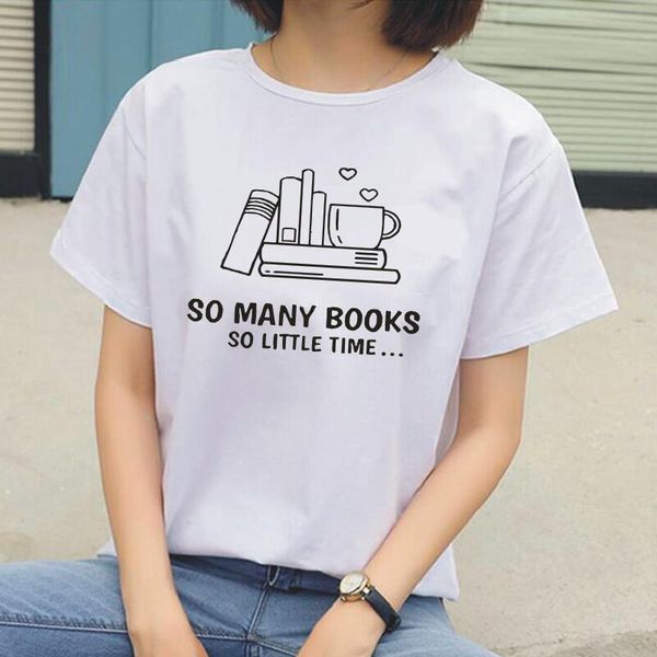 women's t-shirt funny reading book lover short sleeve t shirt women casual plus size t-shirts harajuku tee femme camiseta muj, White
women's t-shirt funny reading book lover short sleeve t shirt women casual plus size t-shirts harajuku tee femme camiseta muj, White