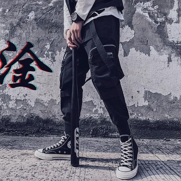 men's pants fashion elastic waist men cotton romper jumpsuit casual solid bib streetwear black suspenders overalls
men's pants fashion elastic waist men cotton romper jumpsuit casual solid bib streetwear black suspenders overalls