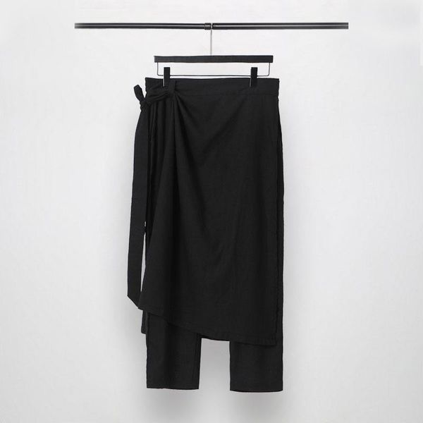 men's pants personality men casual cross cotton gothic skirt clothing summer women ankle-length pant loose black size xxl
men's pants personality men casual cross cotton gothic skirt clothing summer women ankle-length pant loose black size xxl