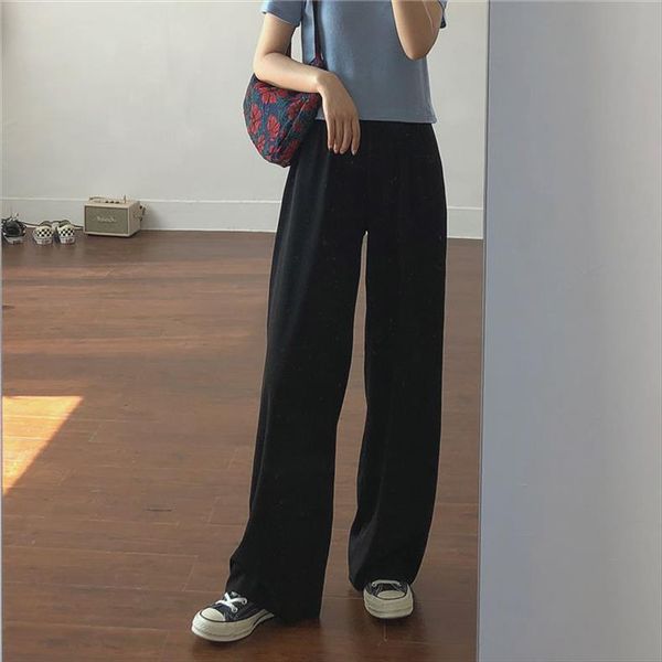 summer slim fit mopping women capris casual baggy trousers pantalones de mujer, Black;white
summer slim fit mopping women capris casual baggy trousers pantalones de mujer, Black;white