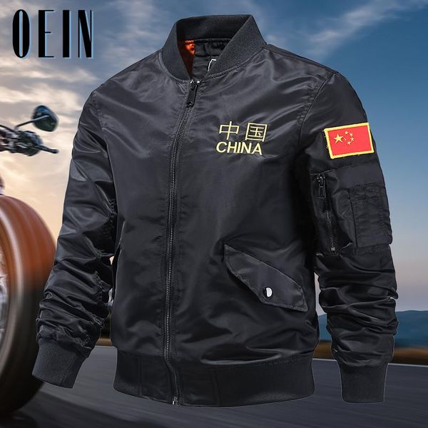 men's jackets oein autumn military jacket outwear mens pilot army bomber zipper coat 2021 casual baseball slim varsity, Black;brown
men's jackets oein autumn military jacket outwear mens pilot army bomber zipper coat 2021 casual baseball slim varsity, Black;brown