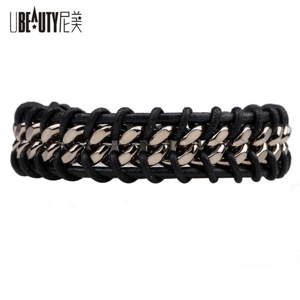 tennis unique design stainless steel bracelet mens gift black/brown leather knitted magnetic clasp bracelets & bangles men jewelry, Golden;silver
tennis unique design stainless steel bracelet mens gift black/brown leather knitted magnetic clasp bracelets & bangles men jewelry, Golden;silver