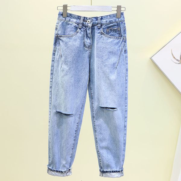 women's jeans ladies ripped hole mom pants summer autumn boyfriend for women high waist straight denim pant c6jl, Blue
women's jeans ladies ripped hole mom pants summer autumn boyfriend for women high waist straight denim pant c6jl, Blue
