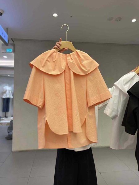 women's blouses & shirts vanovich korean style wild cotton fashion women and 2021 summer sweet ladies temperament, White
women's blouses & shirts vanovich korean style wild cotton fashion women and 2021 summer sweet ladies temperament, White