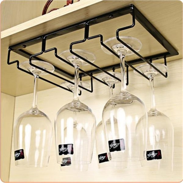 kitchen storage & organization 1pc upside down wine glass holder household cabinet hanging cup strong load-bearing goblet rack
kitchen storage & organization 1pc upside down wine glass holder household cabinet hanging cup strong load-bearing goblet rack