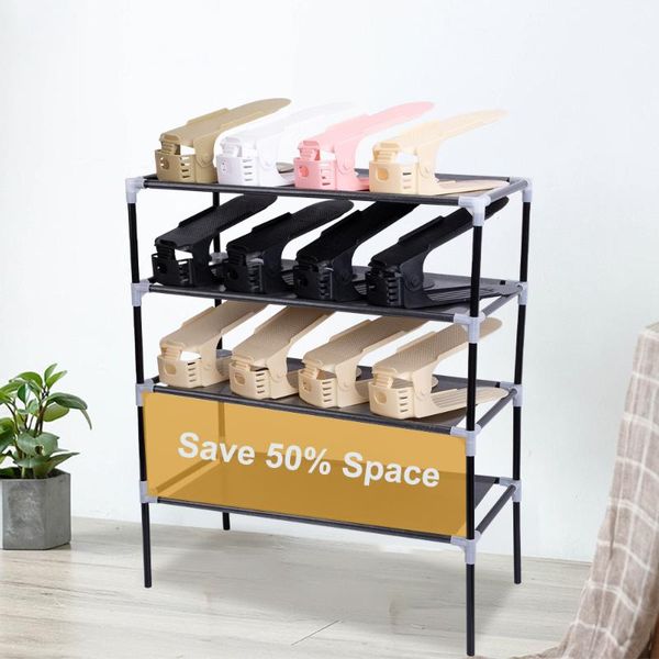 clothing & wardrobe storage 8pc/10pc double layer adjustable space saving shoe organizer box stand shelf shoecloset shoes rack for home
clothing & wardrobe storage 8pc/10pc double layer adjustable space saving shoe organizer box stand shelf shoecloset shoes rack for home