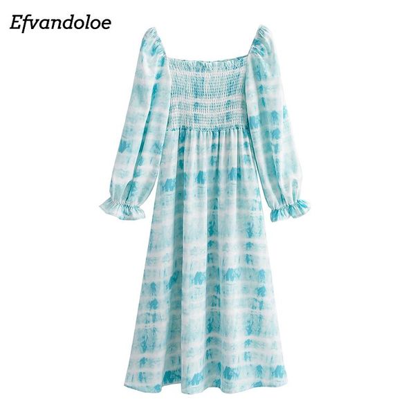 casual dresses women long sleeve tie dye print blue dress spring autumn elastic waist slim a-line midi 2021, Black;gray
casual dresses women long sleeve tie dye print blue dress spring autumn elastic waist slim a-line midi 2021, Black;gray