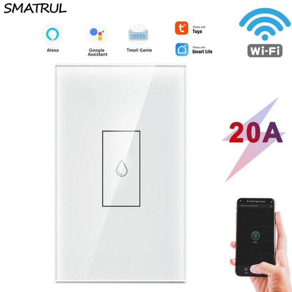 smart home control smatrul tuya wifi boiler switch us 4400w 110v 220v touch wall electric water heater on off for google alexa
smart home control smatrul tuya wifi boiler switch us 4400w 110v 220v touch wall electric water heater on off for google alexa