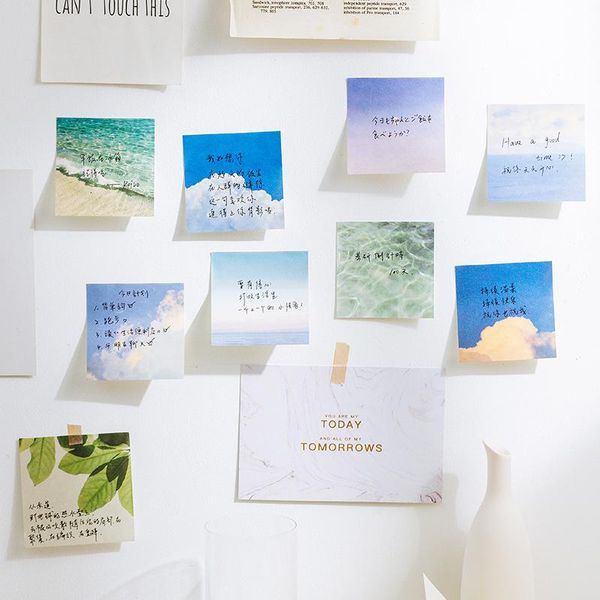 pcs/book ins style cloud sky tide wave memo pads sticky and writable notepad office stationery simple other arts crafts
pcs/book ins style cloud sky tide wave memo pads sticky and writable notepad office stationery simple other arts crafts