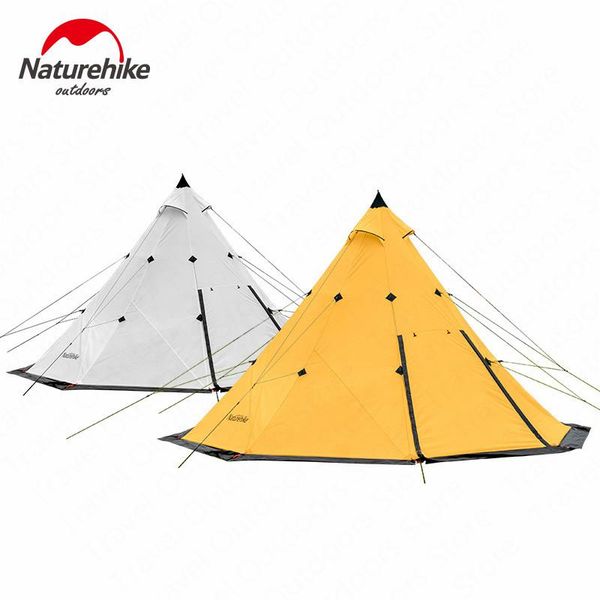 naturehike camping tent pyramid style 5-8 persons large space family hiking tourism tents windproof rainproof and shelters
naturehike camping tent pyramid style 5-8 persons large space family hiking tourism tents windproof rainproof and shelters