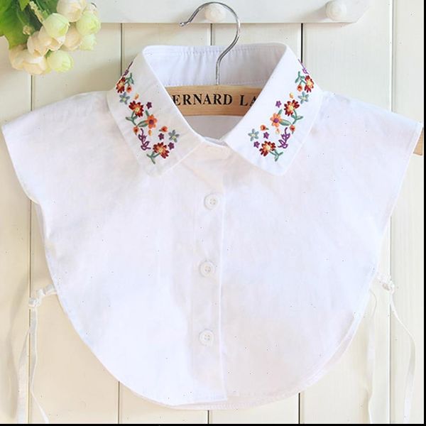 newly cotton embroidery fake collar womens shirt sweater vest detachable turn down, White
newly cotton embroidery fake collar womens shirt sweater vest detachable turn down, White