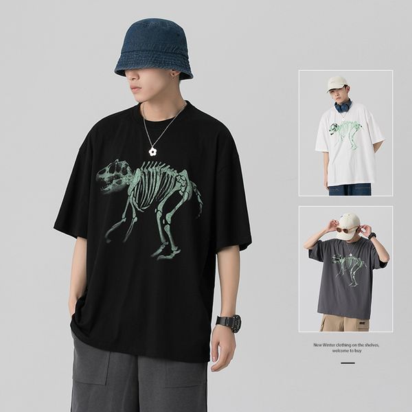 men's t-shirts dinosaur print men t-shrit dino tshirt male summer loose funny t- tee you print t hylf, White;black
men's t-shirts dinosaur print men t-shrit dino tshirt male summer loose funny t- tee you print t hylf, White;black
