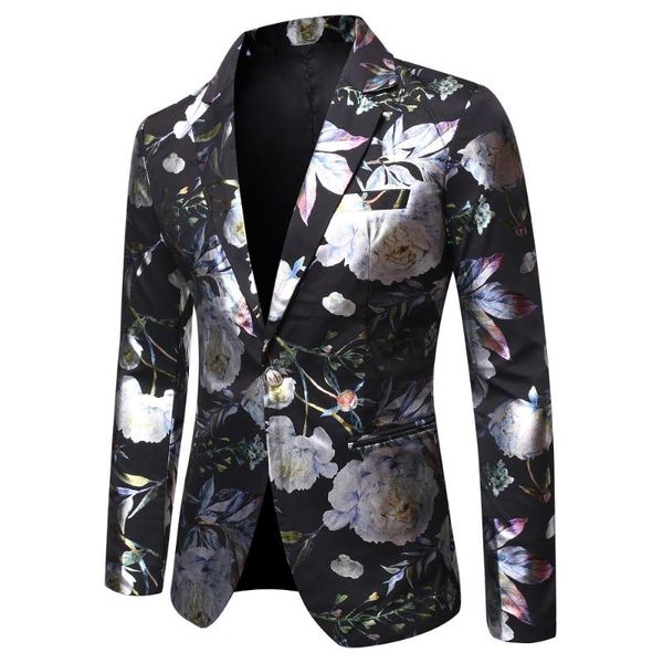 men's suits & blazers luxury party prom blazer autumn men printing nightclub host stage fashion coat slim fit business dress suit jacke, White;black
men's suits & blazers luxury party prom blazer autumn men printing nightclub host stage fashion coat slim fit business dress suit jacke, White;black