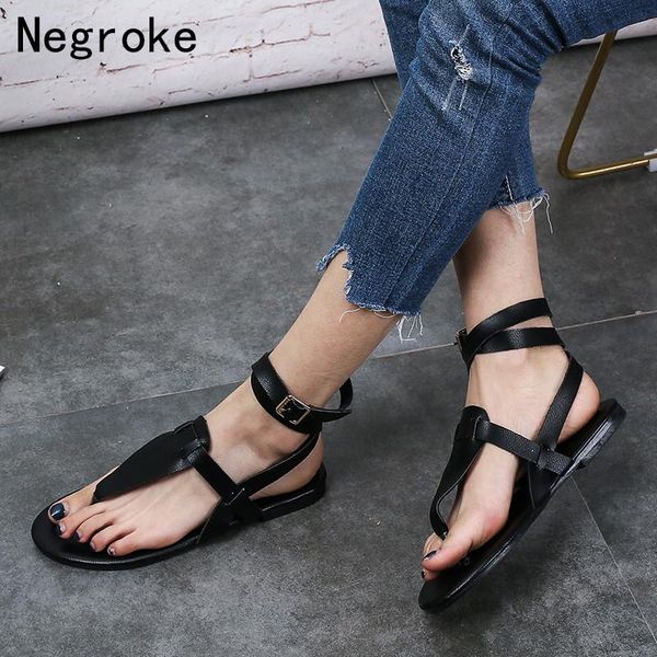 sandals plus size women flat heel sandalias femininas 2021 summer casual flip flops shoes woman flats leather slippers, Black
sandals plus size women flat heel sandalias femininas 2021 summer casual flip flops shoes woman flats leather slippers, Black