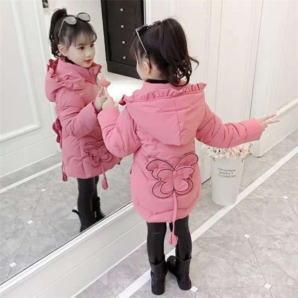 jackets girls clothing baby down coats 2021 autumn winter warm kids solid hoodie bow coat cute girls' thick long outerwear, Blue;gray
jackets girls clothing baby down coats 2021 autumn winter warm kids solid hoodie bow coat cute girls' thick long outerwear, Blue;gray
