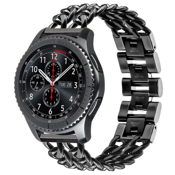 watch bands 20mm 22mm cowboy chain metal strap for samsung galaxy 3 band 41mm 45mm active 2 bracelet garmin venu 1/sq link belt, Black;brown
watch bands 20mm 22mm cowboy chain metal strap for samsung galaxy 3 band 41mm 45mm active 2 bracelet garmin venu 1/sq link belt, Black;brown