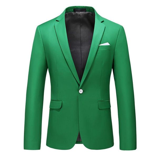 men's suits & blazers autumn men slim fit casual suit jacket male sold color one button korean style business smart blazer s97, White;black
men's suits & blazers autumn men slim fit casual suit jacket male sold color one button korean style business smart blazer s97, White;black