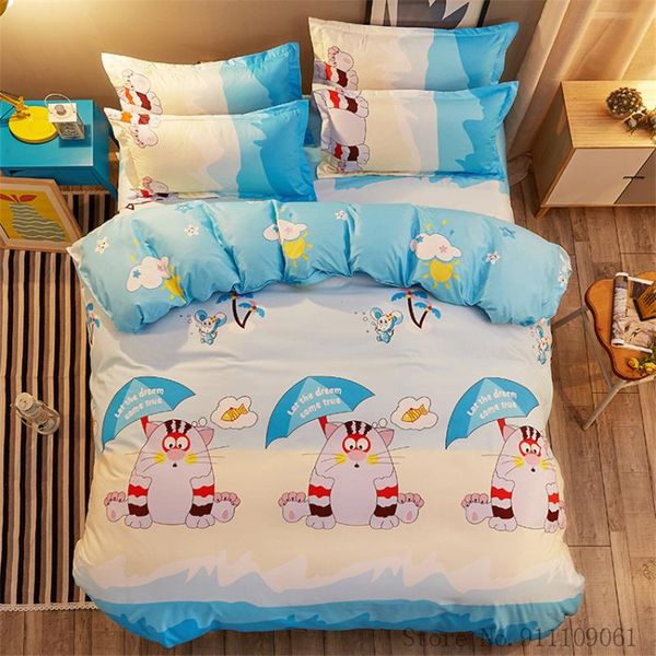 bedding sets home textile lovely cat pattern set children and linen duvet cover pillowcase bed sheet king twin full size 3/4pcs
bedding sets home textile lovely cat pattern set children and linen duvet cover pillowcase bed sheet king twin full size 3/4pcs