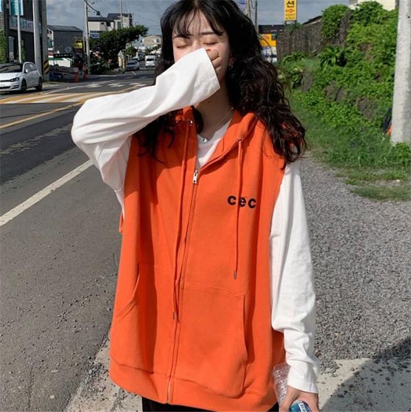 women's vests vest spring 2021 trend outside wear loose bf languid lazy wind original sufeng jacket, Black;white
women's vests vest spring 2021 trend outside wear loose bf languid lazy wind original sufeng jacket, Black;white