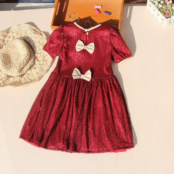 girl's dresses 2021 spring summer kids for girls clothes children bow performance princess dress toddler teens sequin vestidos 24m-16y, Red;yellow
girl's dresses 2021 spring summer kids for girls clothes children bow performance princess dress toddler teens sequin vestidos 24m-16y, Red;yellow