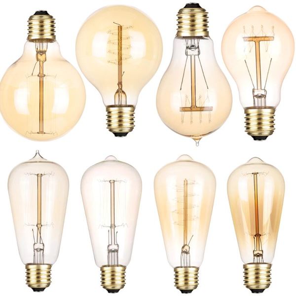 bulbs e27 40w vintage edison bulb incandescent filament light a19 g80 g95 st64 screw base warm white 220v industrial retro lamp decor
bulbs e27 40w vintage edison bulb incandescent filament light a19 g80 g95 st64 screw base warm white 220v industrial retro lamp decor