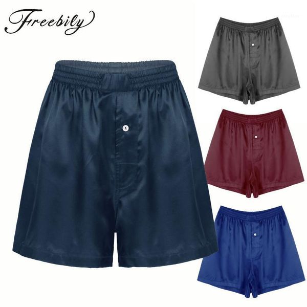 men's sleepwear satin sleep bottoms summer ice silk solid boxers shorts nightwear pajamas homewear, Black;brown
men's sleepwear satin sleep bottoms summer ice silk solid boxers shorts nightwear pajamas homewear, Black;brown