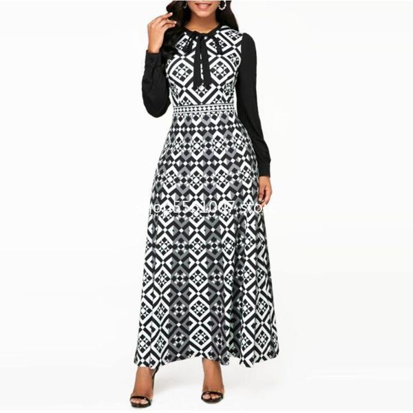 casual dresses long sleeve dress women 2021 summer vintage plaid party vestido de mujer slim ball gown plus size clothing 5xl, Black;gray
casual dresses long sleeve dress women 2021 summer vintage plaid party vestido de mujer slim ball gown plus size clothing 5xl, Black;gray