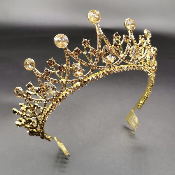 hair clips & barrettes women gold color crown baroque vintage tiara wedding dress accessories female adult, Golden;silver
hair clips & barrettes women gold color crown baroque vintage tiara wedding dress accessories female adult, Golden;silver