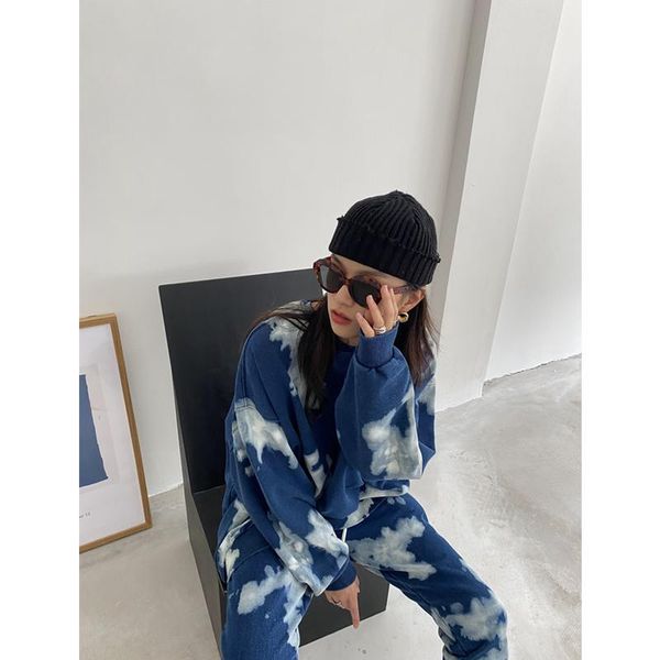 women's knits & tees sleepat 11 tie-dyed sweater loose korean style 2021 spring and autumn lazy round neck long sleeve top, White
women's knits & tees sleepat 11 tie-dyed sweater loose korean style 2021 spring and autumn lazy round neck long sleeve top, White
