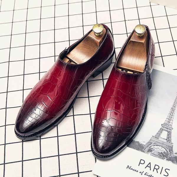 dress shoes large casual men's british style gentleman loafers breathable leather business driving 38-48, Black
dress shoes large casual men's british style gentleman loafers breathable leather business driving 38-48, Black