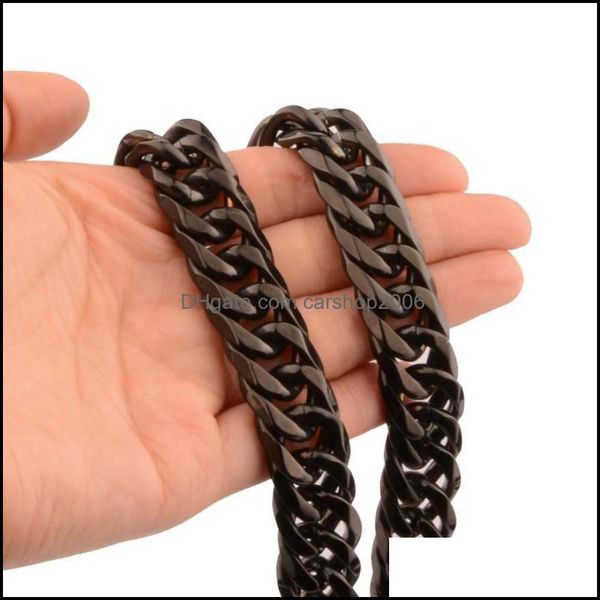 necklaces & pendants jewelrygranny chic 16mm customize length stainless steel curb cuban chain necklace boys mens fashion link jewelry chain, Silver
necklaces & pendants jewelrygranny chic 16mm customize length stainless steel curb cuban chain necklace boys mens fashion link jewelry chain, Silver